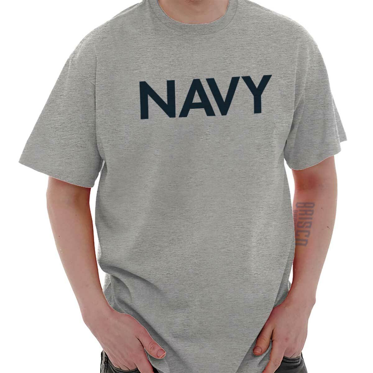 Navy PT Military USA Training Armed Forces Womens or Mens Crewneck T Shirt Tee gallery