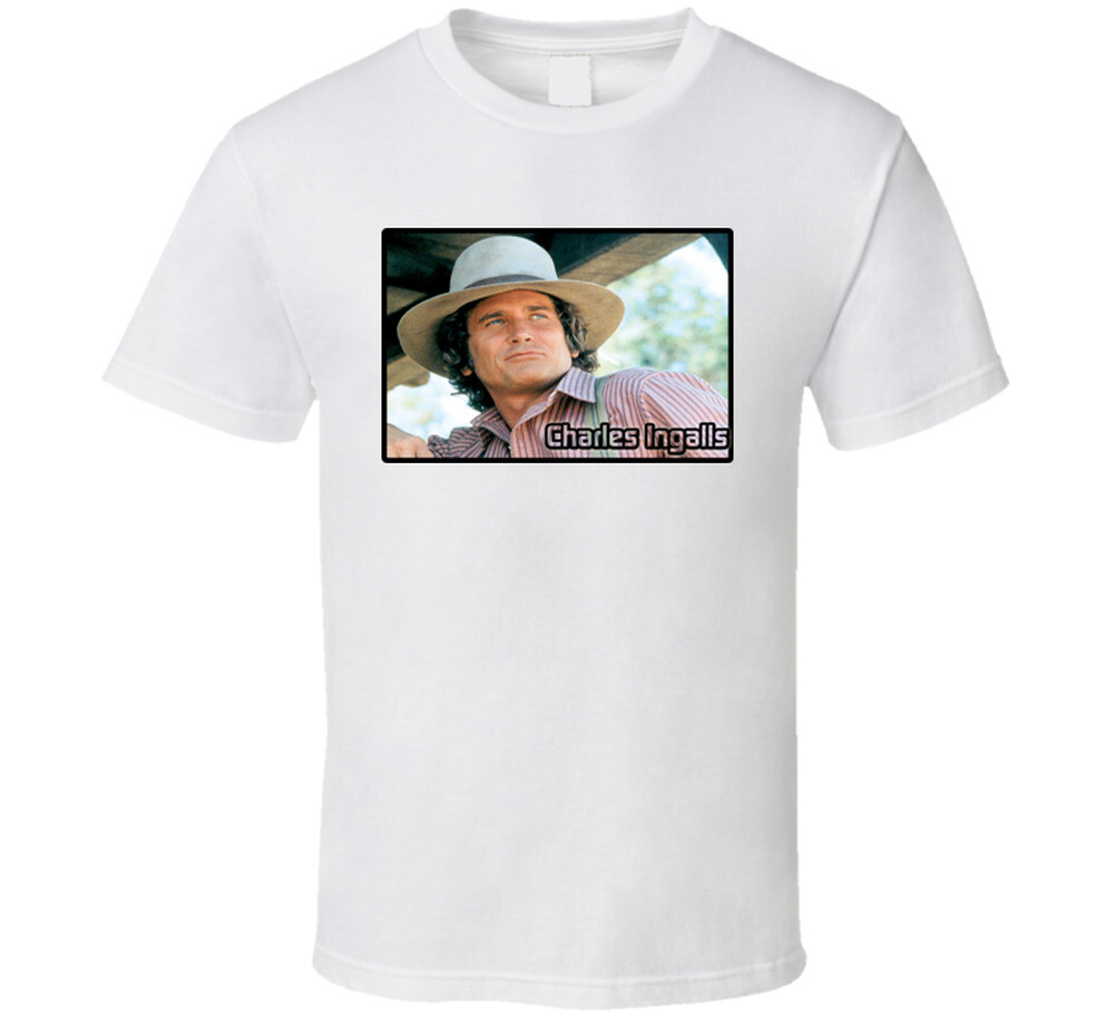 Charles Ingalls Little House On The Prairie T Shirt gallery