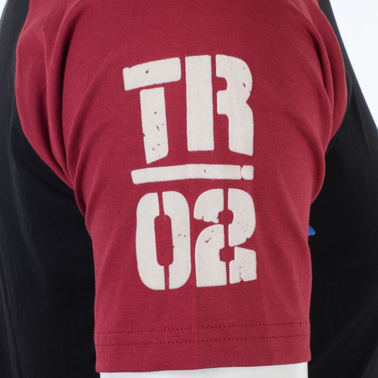 $79 TRUE RELIGION Black Red PART BUDDHA Short Sleeve Designer Raglan T-shirt NWT gallery