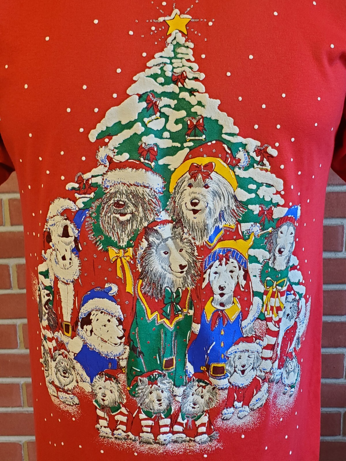 Chistmas / in July Dogs Vintage Single Stitch T-Shirt One Size Fits All (Long) gallery