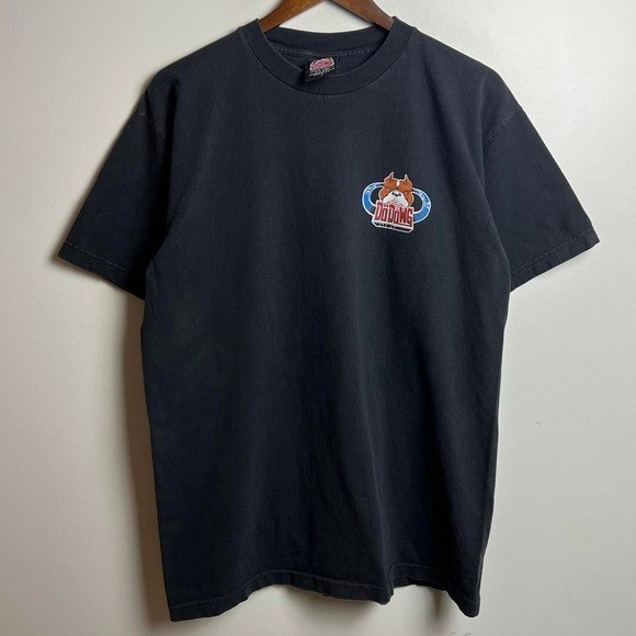 2000s Da Dawg Everywhere You Look Everywhere You Turn Black Tee Shirt L gallery