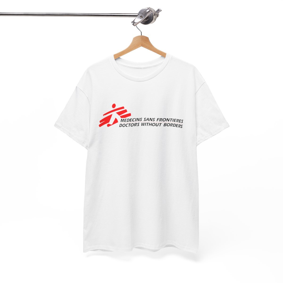 MSF Doctor's Without Borders Logo White/Grey/Black/Navy T-Shirt S-5XL gallery