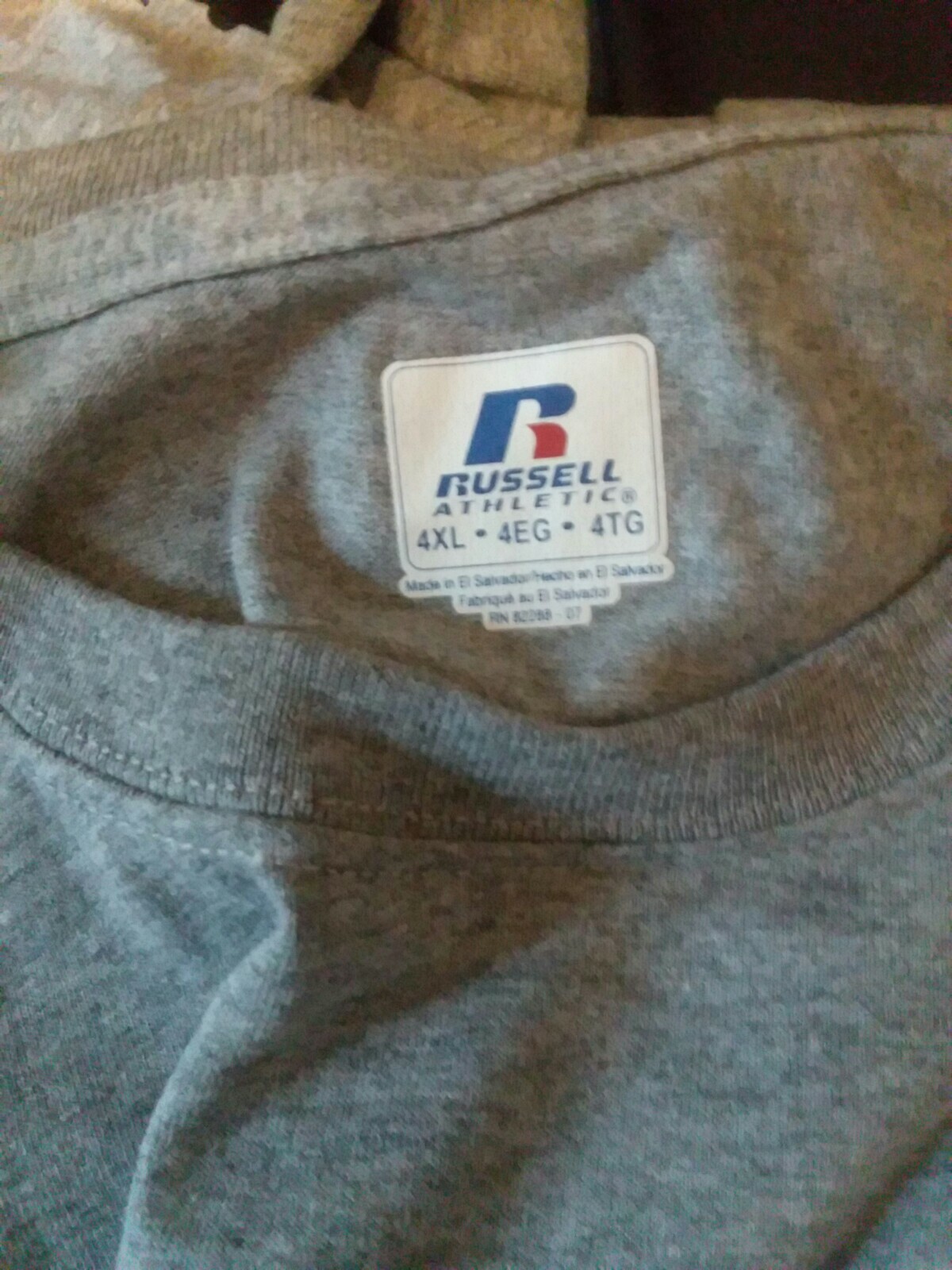 Russell Athletic pocket Tshirt various sizes colors xl-4xl new Wtags gallery