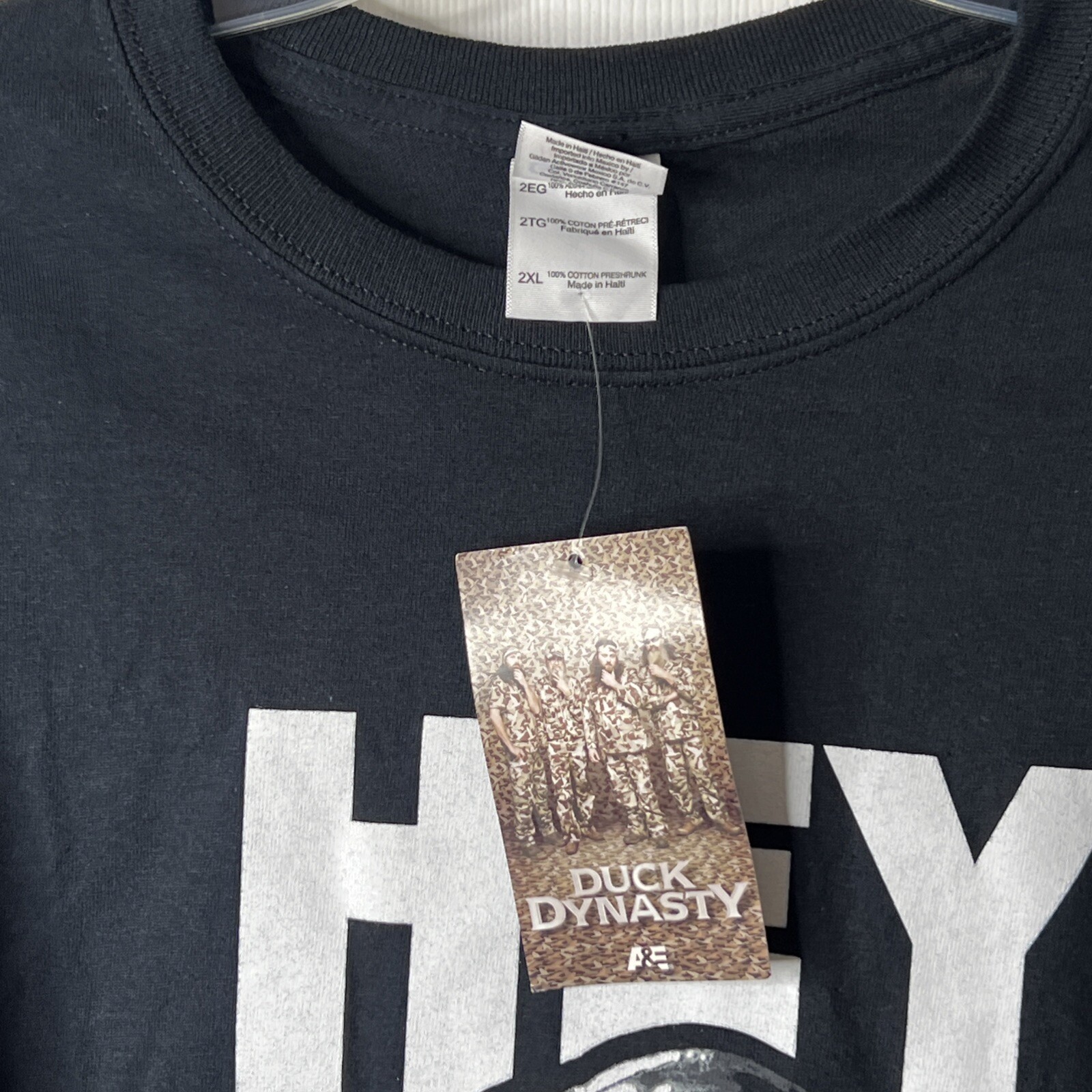 Duck Dynasty SI Hey! T-Shirt Black Adult 2XL New gallery