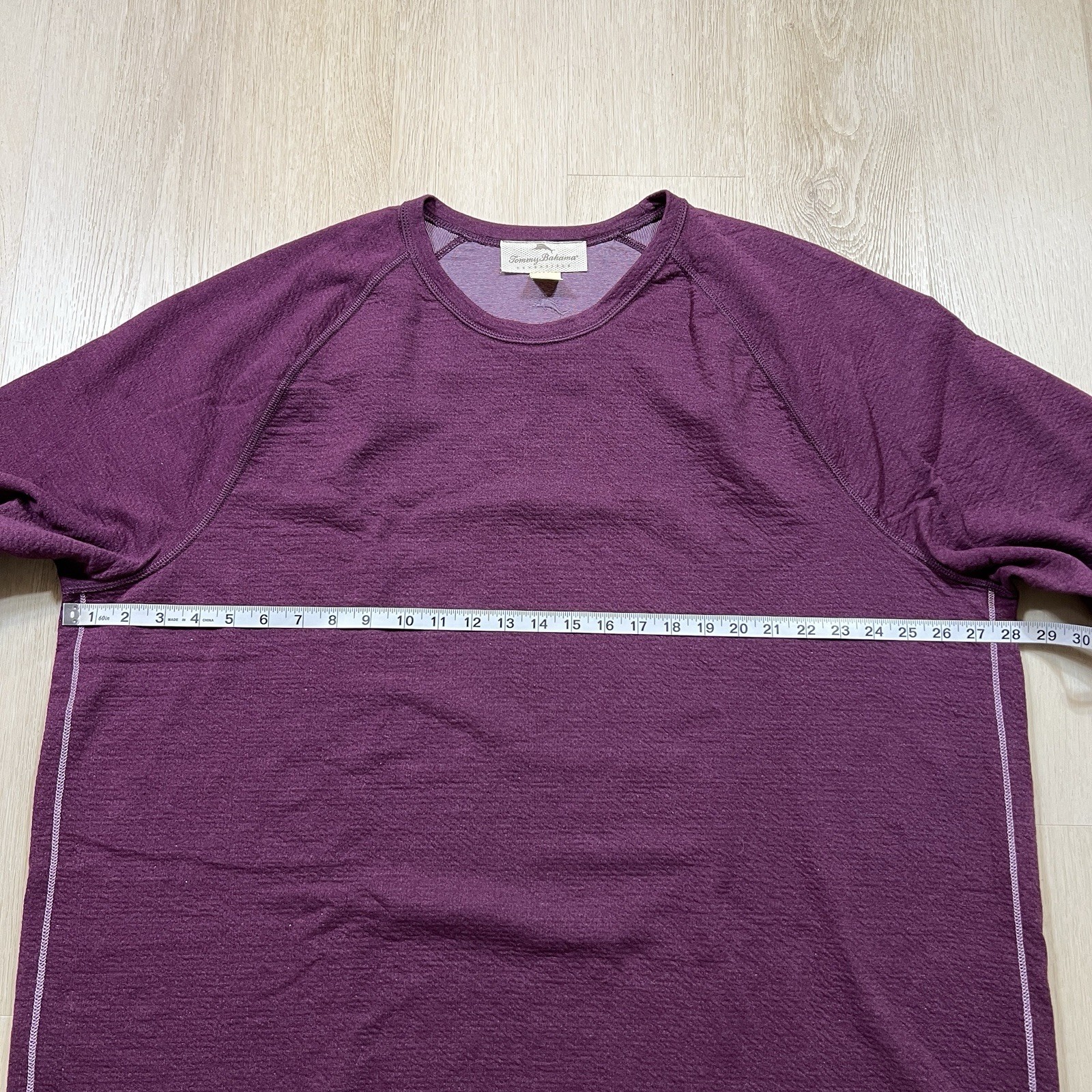 Tommy Bahama Men's XXXL Reversible Long Sleeve TShirt - Purple Cruisewear gallery
