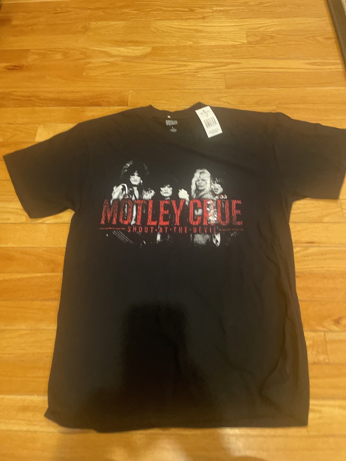 Motley Crue Shout .at .the Devil T Shirt Size Large Brisco Apparel gallery