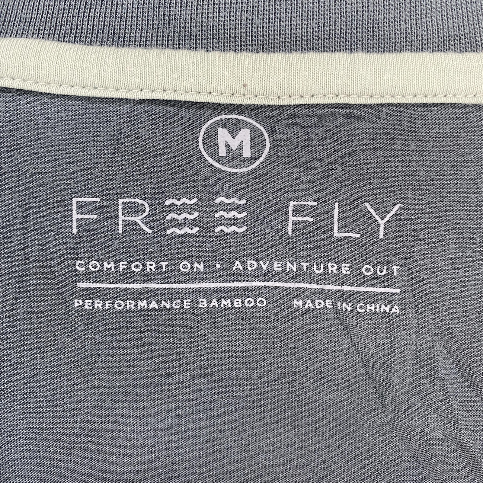 Free Fly Shirt Mens Medium Blue Performance Bamboo Crewneck Lightweight Tee gallery