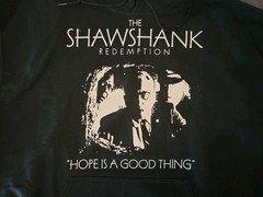 Shawshank Redemption “Hope Is A Good Thing” Hoodie & T-Shirt XL – Stephen King