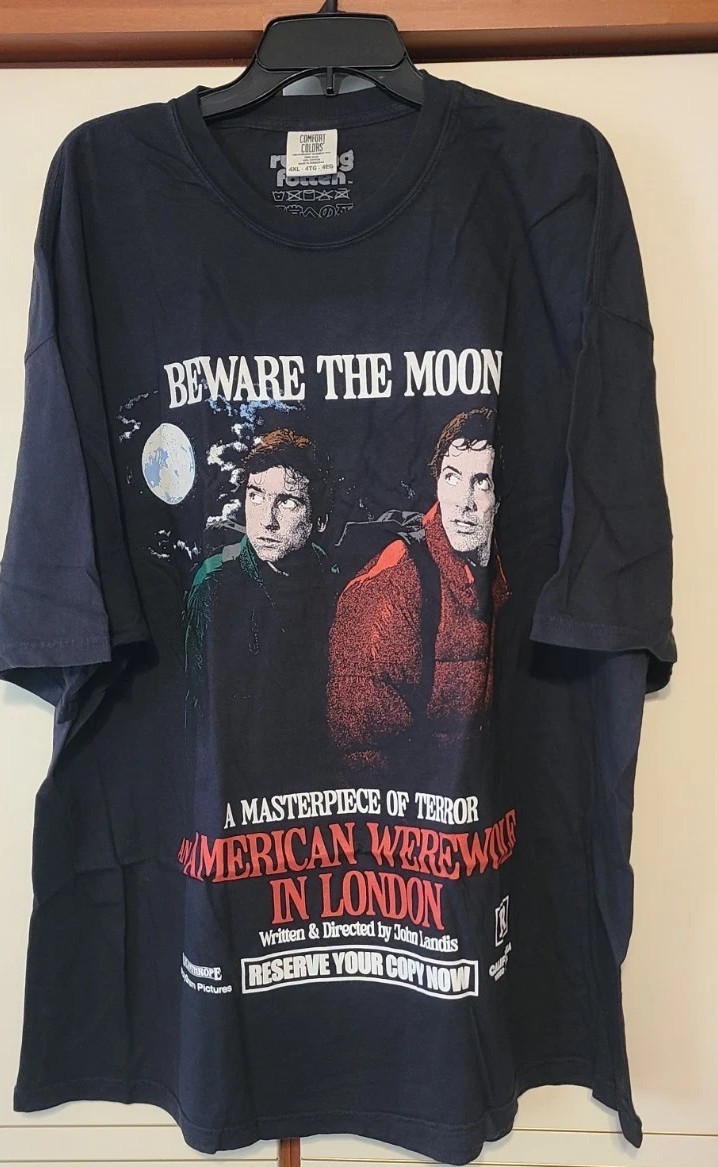An American Werewolf In London Rucking Fotten Horror Retro T-Shirt Shirt 2XL gallery