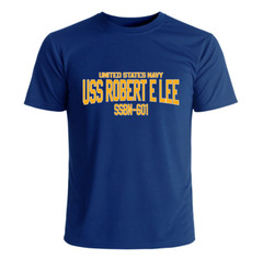 USS Robert E. Lee SSBN-601 T-Shirt US Navy Officially Licensed