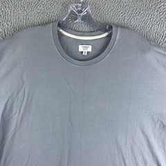 Tomorrows Laundry Essential Tee Men 2XL Gray Classic Fit T-Shirt Soft Easy Care