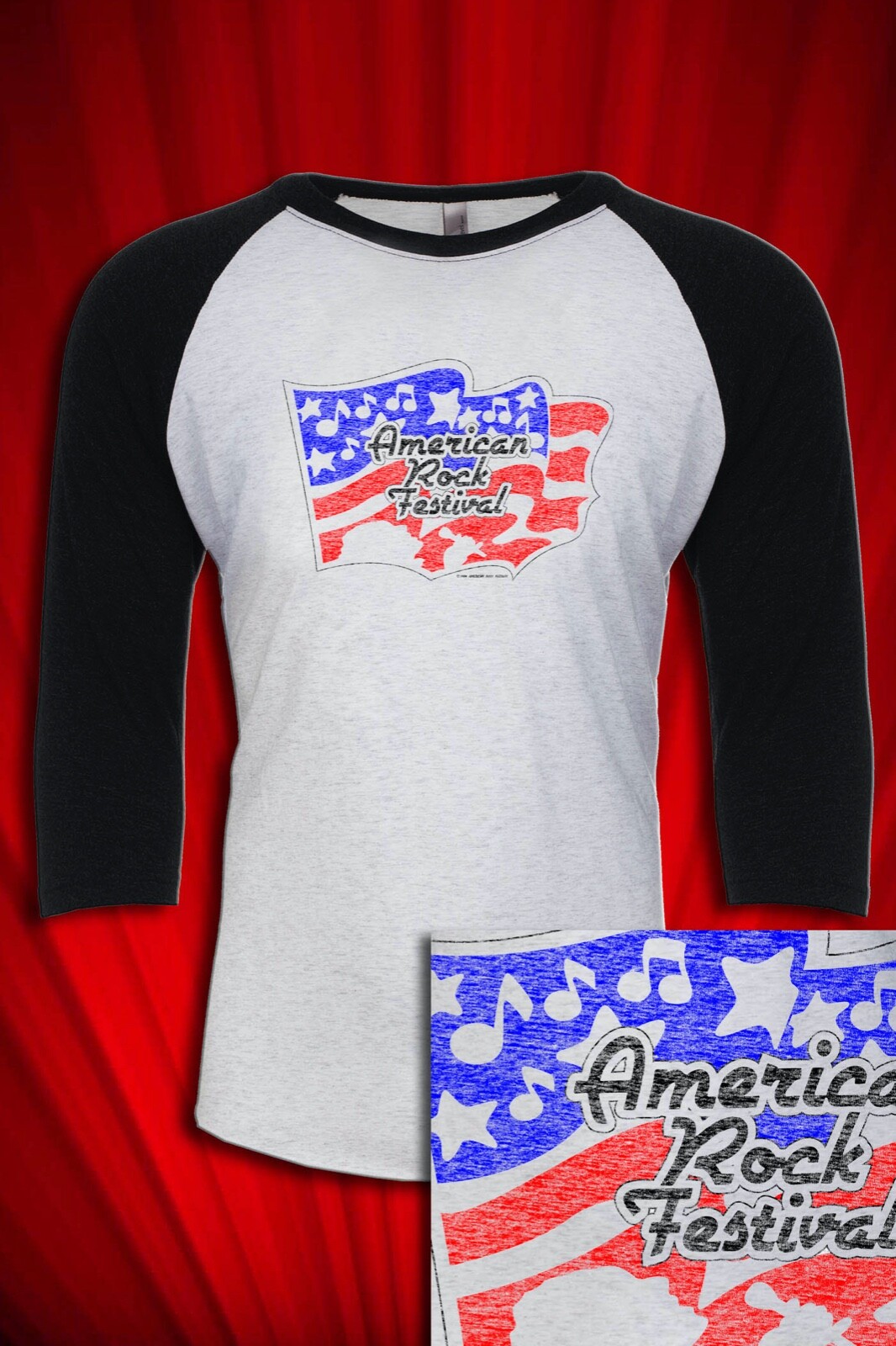 American Rockfest 1984 Kalamazoo Michigan Vintage Tour Jersey