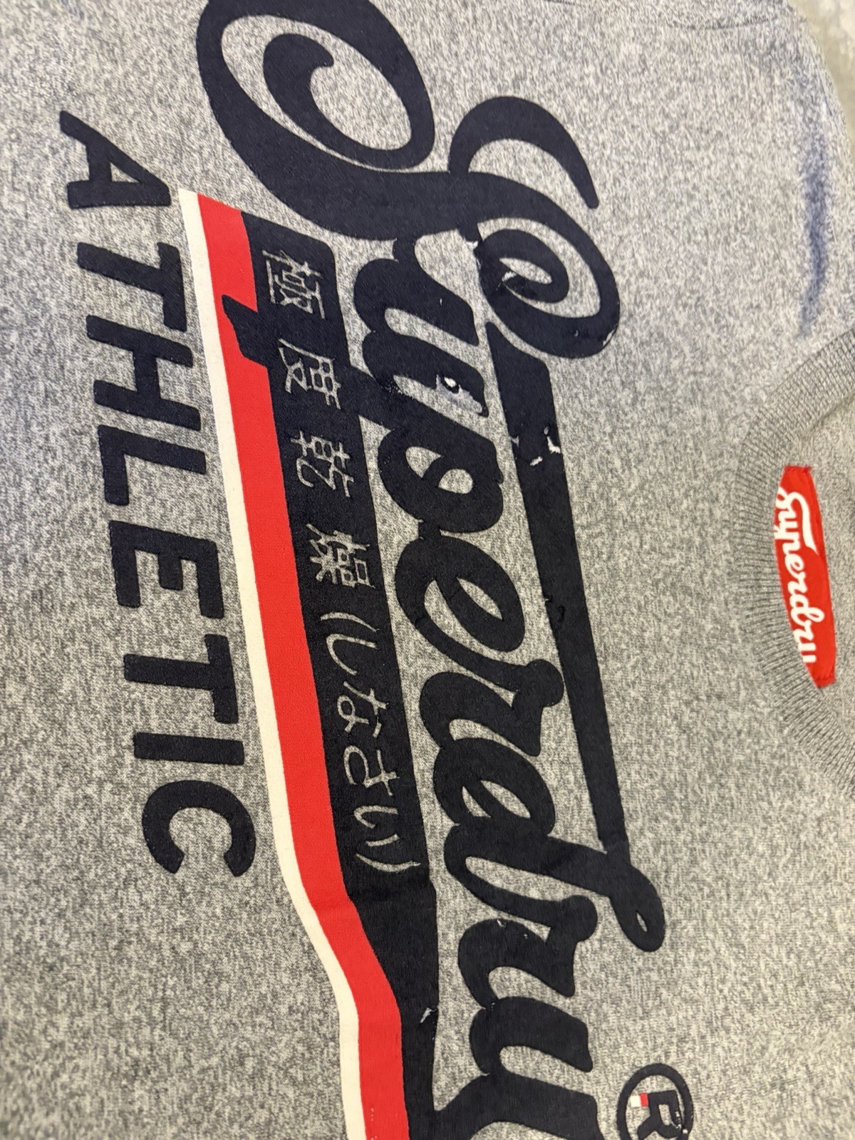 Superdry Authentic Mens Medium Gray gallery