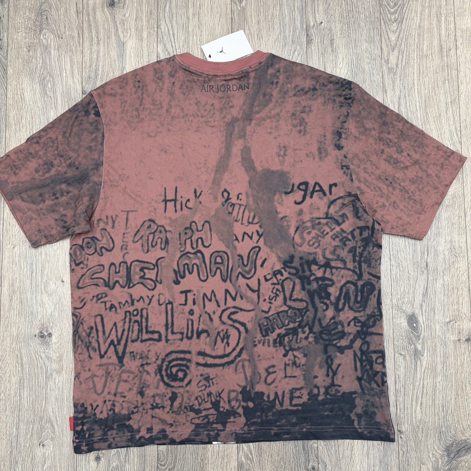 Air Jordan T Shirt Size XL Mens Red Black Graphic Crew 85 Short Sleeve gallery