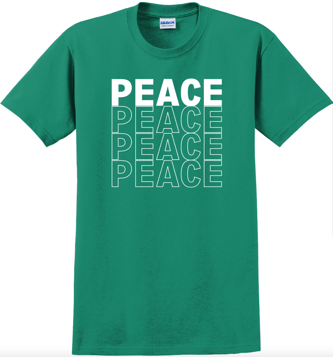 Peace Christmas Holiday T-Shirt Short Sleeve Graphic tee Unisex Apparel Designs gallery