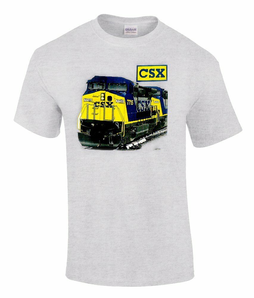 CSX C44-9W Train Authentic Railroad T-Shirt for youth and adult [20003]