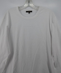 Quince Shirt Men Large White Pullover Casual Crewneck Minimalist Pima Cotton