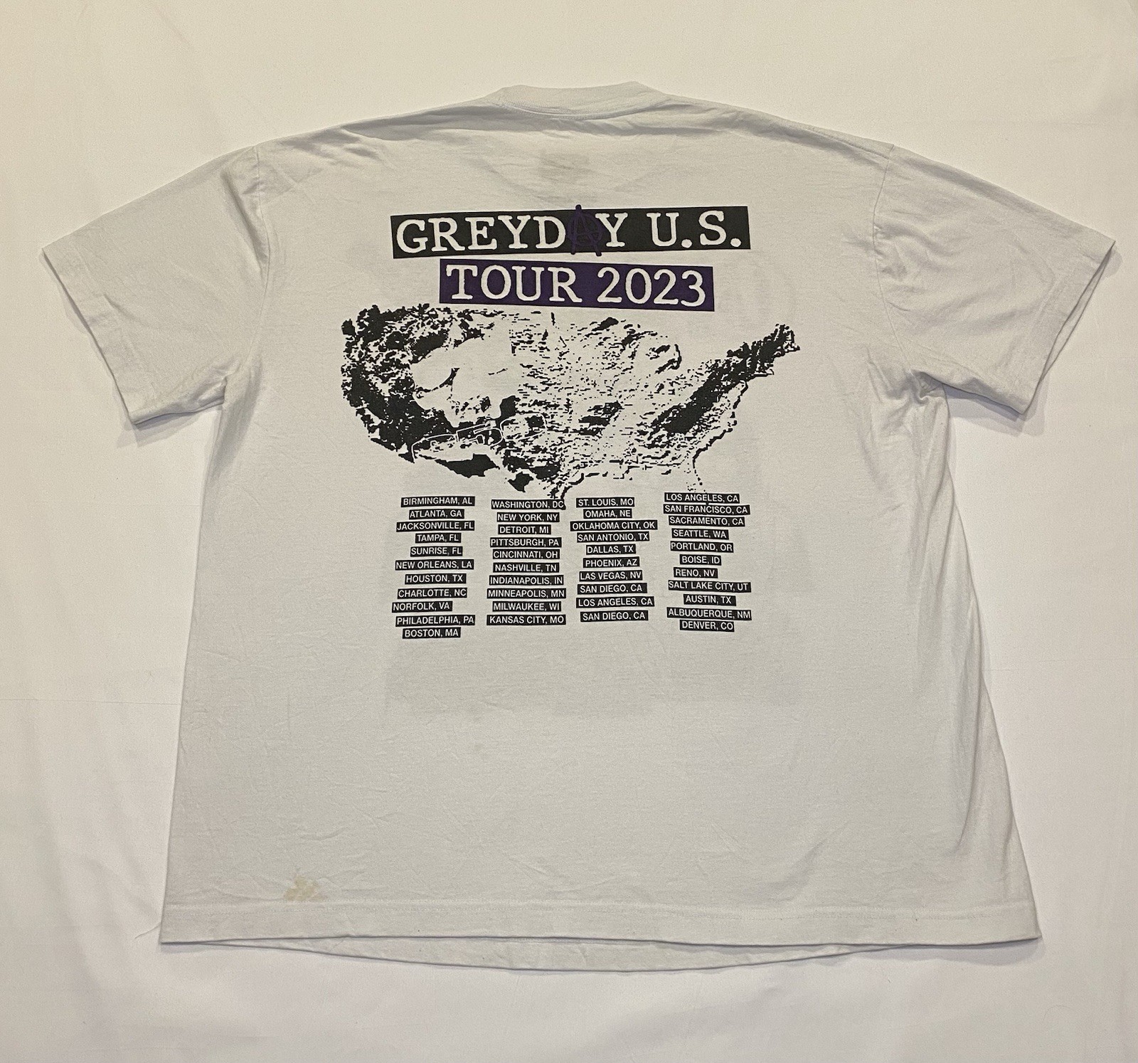 $uicideboy$ Grey Day 2023 Tour Shirt XL Double Sided G*59 Ghostemane Ramirez gallery