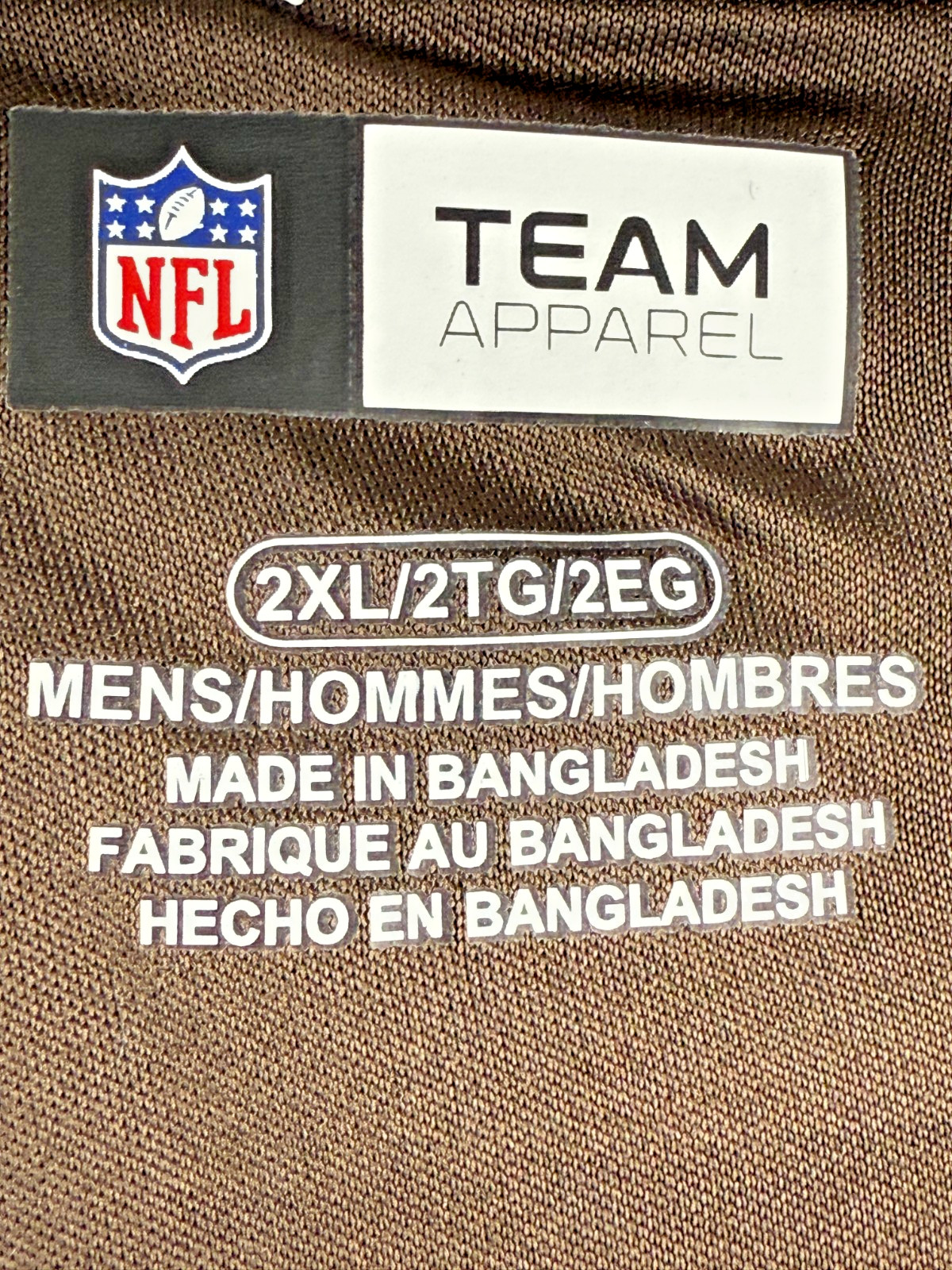 Size 2XL - Cleveland Browns Lightweight Quarter-Zip Crewneck Long Sleeve Shirt gallery