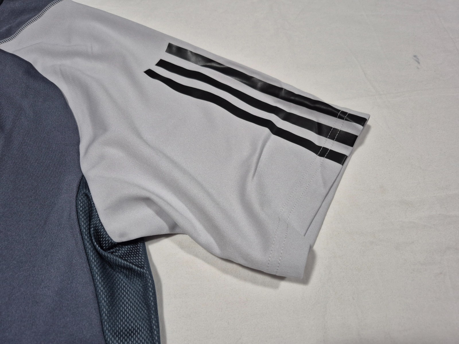 Adidas Mens Tiro 23 Competition Soccer Training Jersey Grey Shirt HP1906 SL gallery