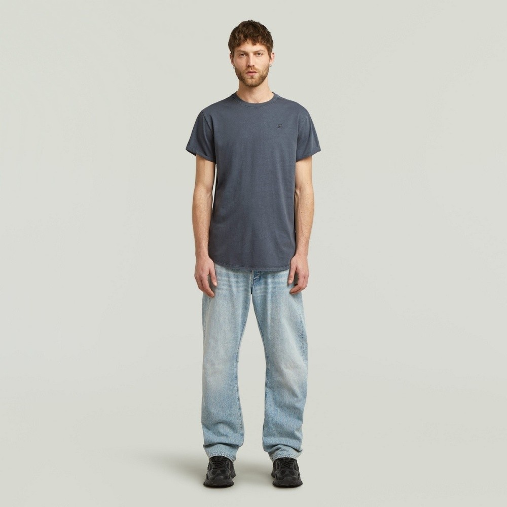 G-Star Raw Mens T-Shirt Tee Short Sleeve Lash Loose Fit Blue D16396 2653 D418 Sal gallery