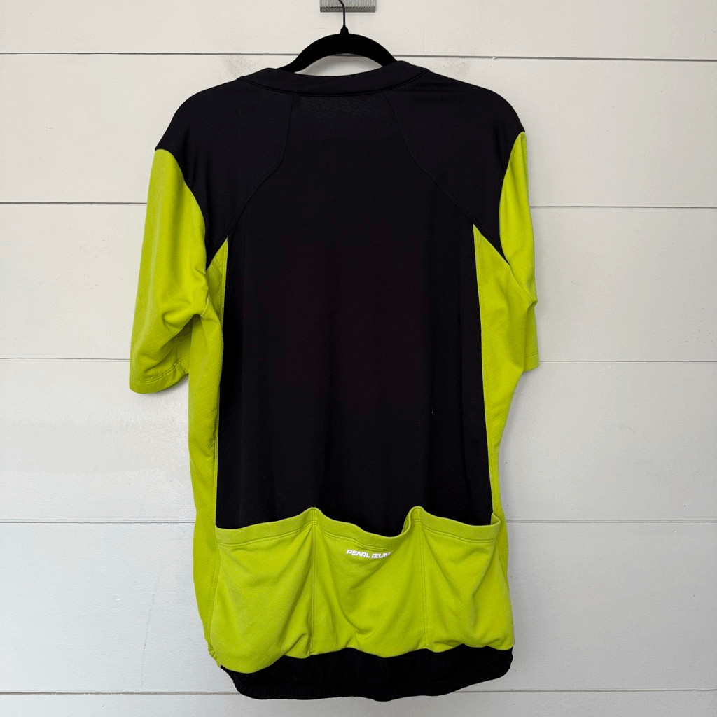 Pearl Izumi Select Men’s XXL Black Yellow Cycling Top Shirt gallery