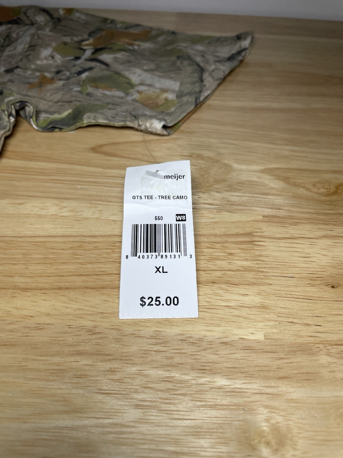 Goodie Two Sleeves Camo T-Shirt Men’s Size Extra Large (XL) New With Tags Cotton gallery