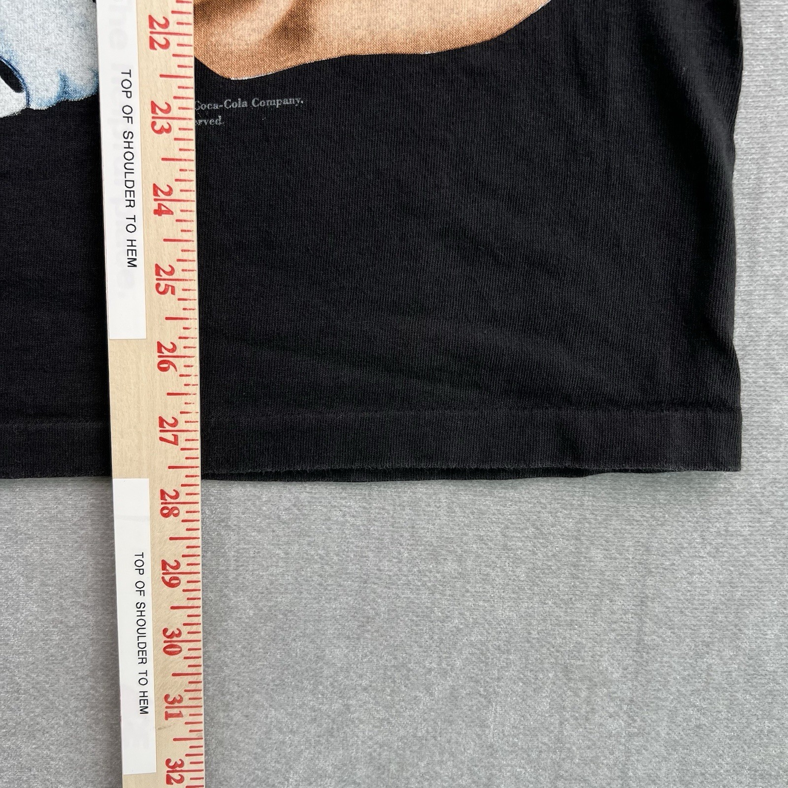 Vintage Coke Coca Cola Polar Bear Fireman T-Shirt Mens L (fits M) Black USA 90s gallery