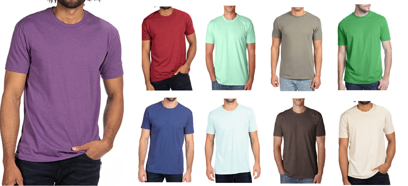 N6210 Next Level Apparel Fitted CVC Crew Tee gallery