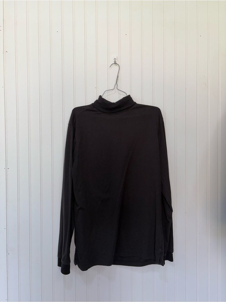Architect Black basic cotton/polyester Turtleneck long sleeve