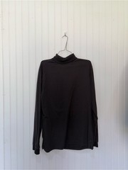 Architect Black basic cotton/polyester Turtleneck long sleeve