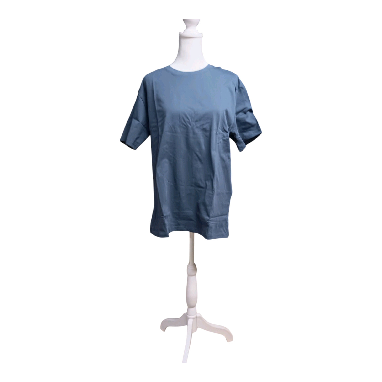 Mens Navy Blue 100% Cotton T Shirts High Quality Soft And Breathable X-Large gallery