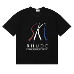 RHUDE 15 STYLE Men High Quality Leisure Cotton Short Sleeve Polo T-Shirt M-2XL