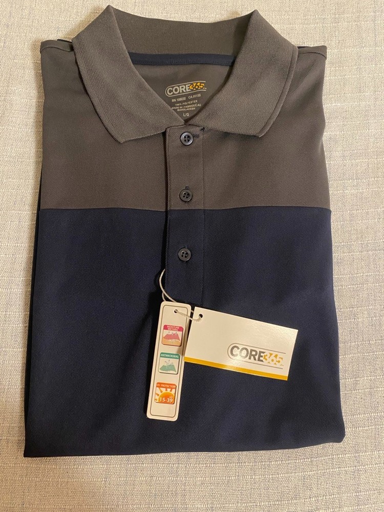 Core 365 CE101 Men’s CLASSIC NAVY / CARBON Polo