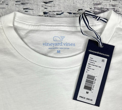 Vineyard Vines Men’s Long Sleeve Pocket T-Shirt White Size Medium (M) – NEW