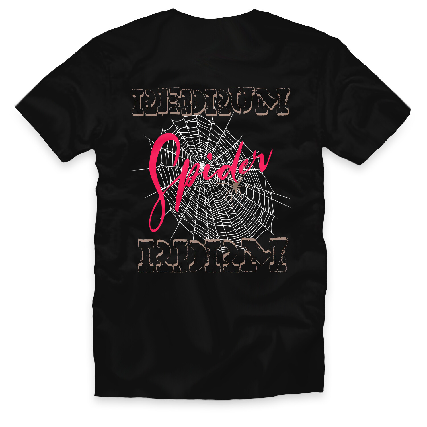 Taupe Haze 4 Redrum Spider T-Shirt gallery