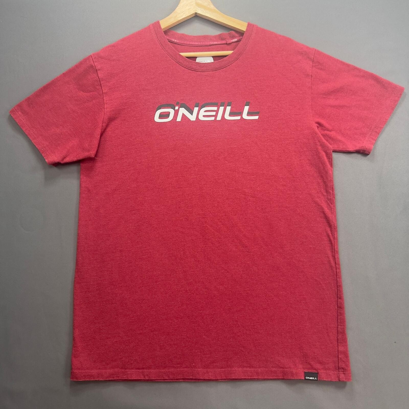 O'Neill Short Sleeve Graphic T-Shirt Heather Red Size M gallery