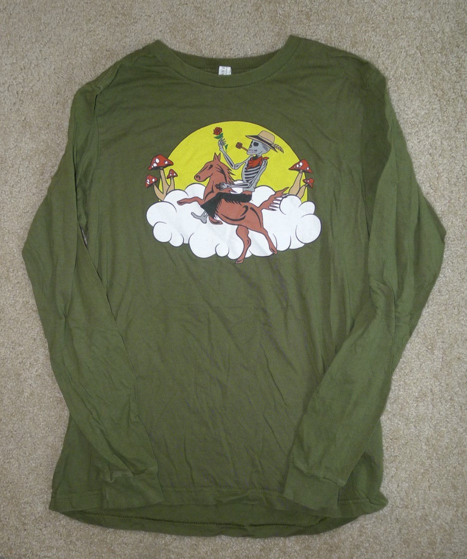 Govt Gov't Mule Long Sleeve NYE Concert Shirt Size Medium Philidelphia 2015 gallery