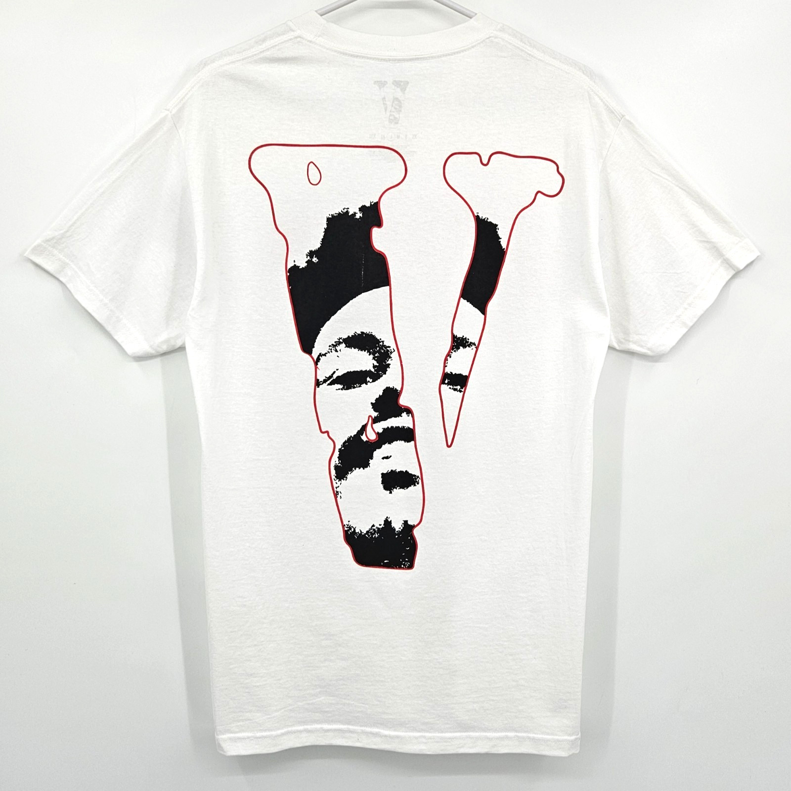 Official The Weeknd x Vlone After Hours Blood Drip T-Shirt White Tee Men's Large gallery