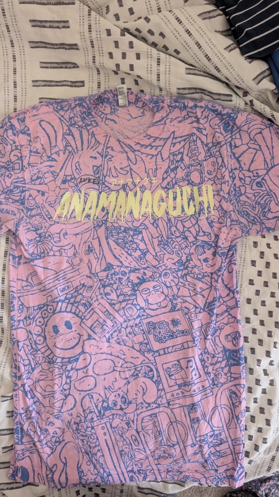 Anamanaguchi t-shirt **Vintage** Signed by Luke Silas