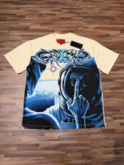 NEW Godspeed aliens Space astronauts printing Tee Mens Cotton T-shirt