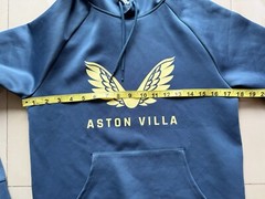 Aston Villa Castore , England UK Pullover Hoodie Size 4 Polyester Soft Winter