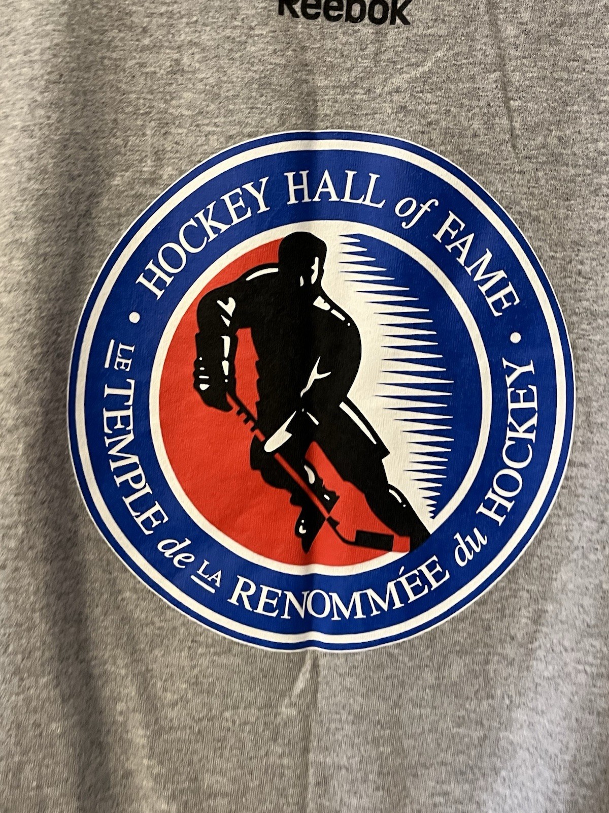 Vintage Hockey Hall of Fame Montreal Canada Graphic T-Shirt NHL Sz Medium Logo gallery