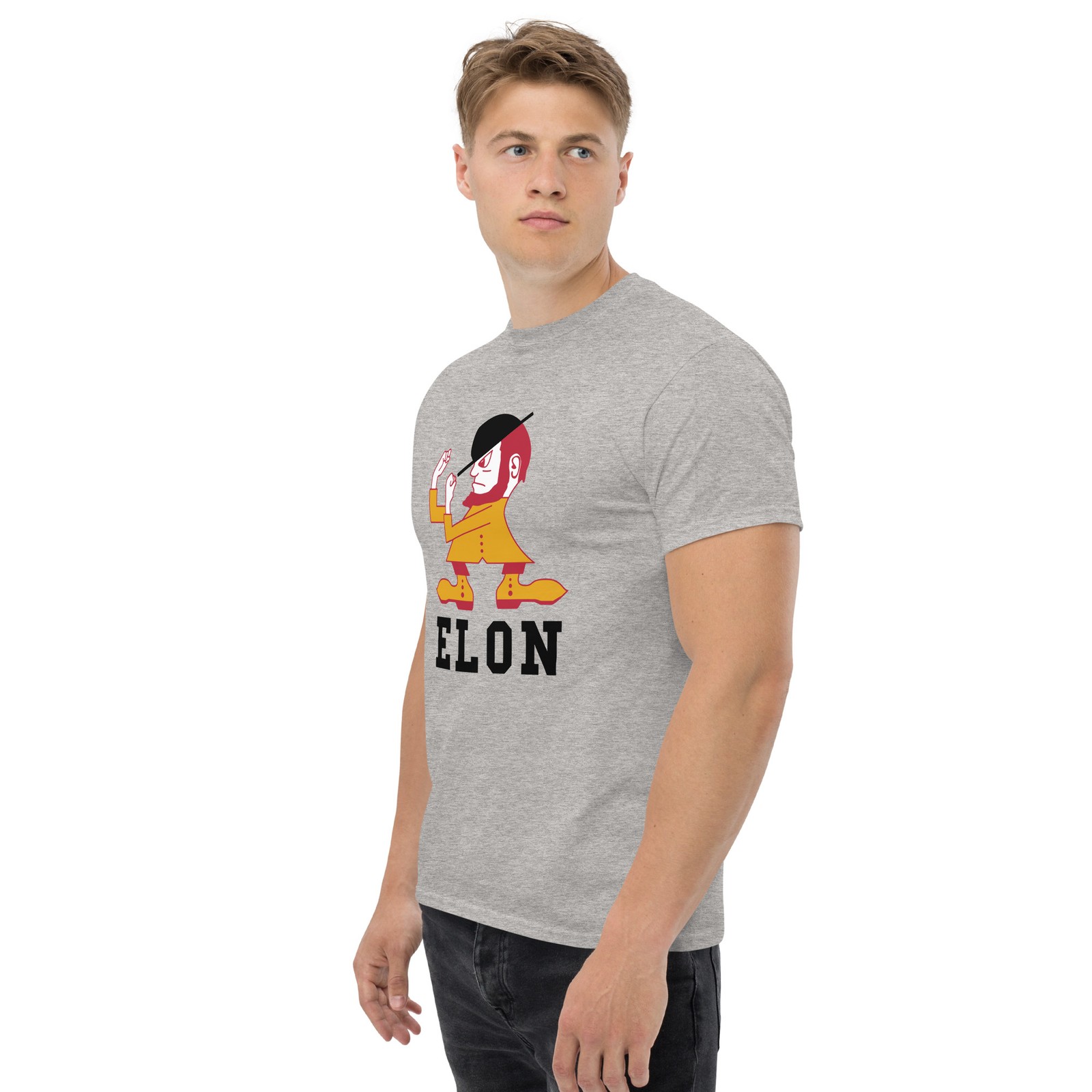 Elon College Fighting Christian Vintage Logo Unisex tee gallery