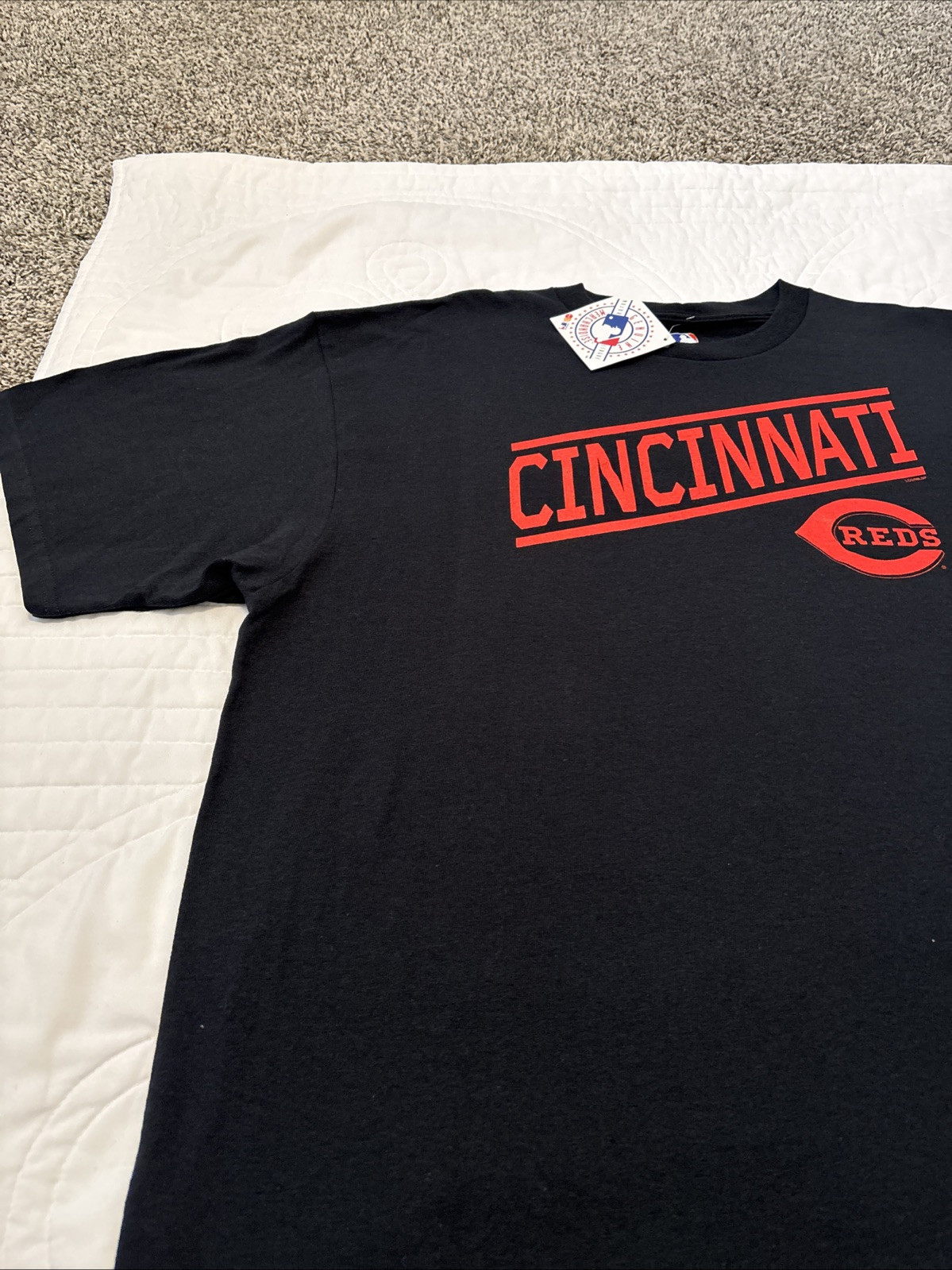 Cincinnati Reds Blackout MLB X-Large Cotton NWT gallery