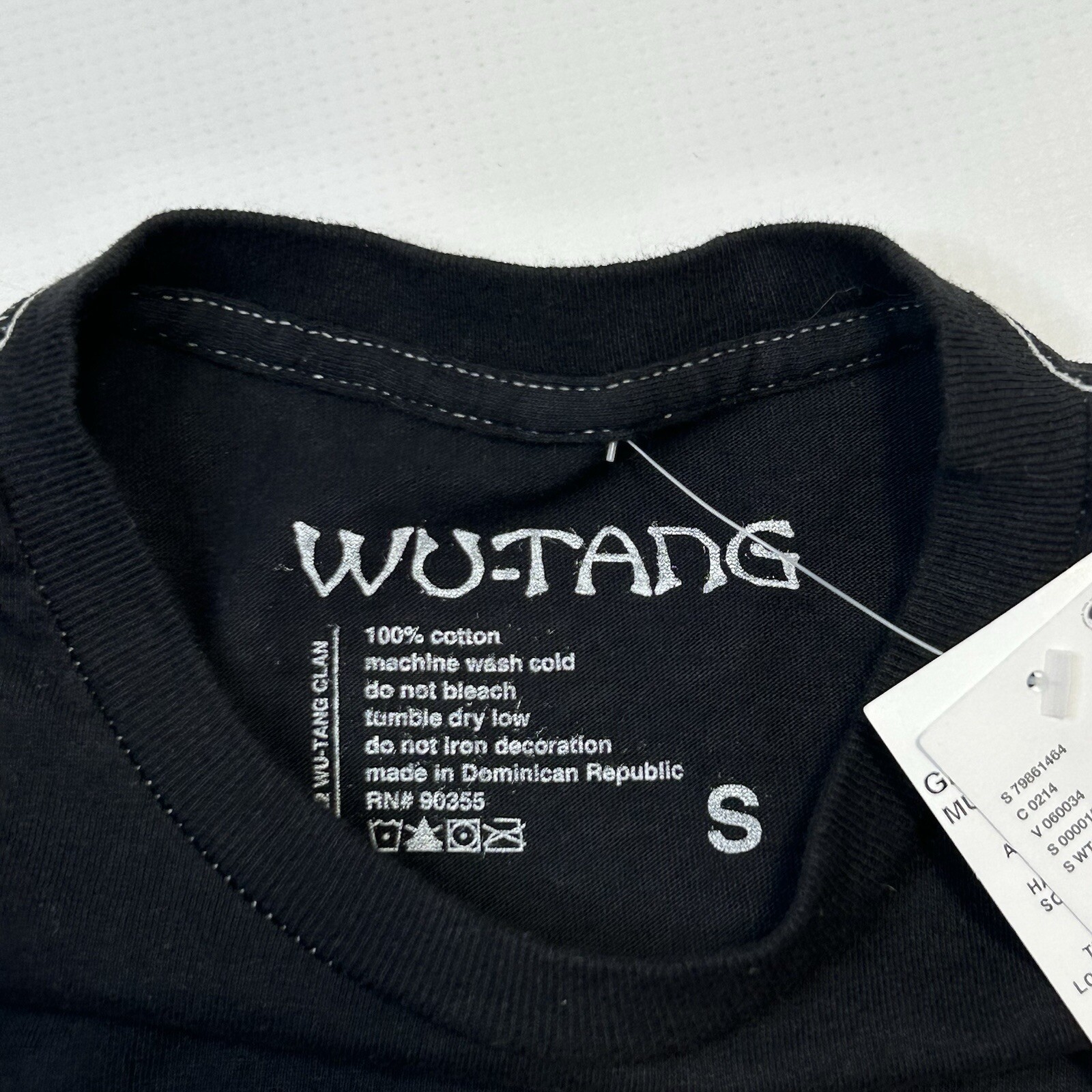 Wu Tang Clan 1992 New York T Shirt Mens Small Basketball Graphic Hip Hop Rap gallery