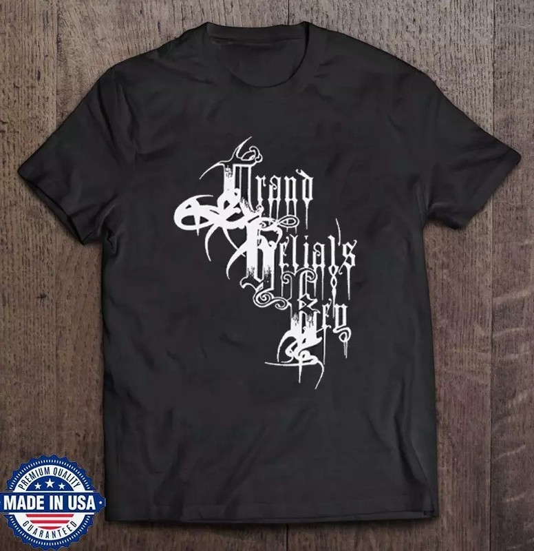 New Grand Belial’s Key Band Logo T Shirt Full Size S-5XL