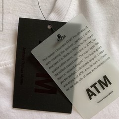 ATM Anthony Thomas Melillo Size XXL White Crewneck T-Shirt NWT
