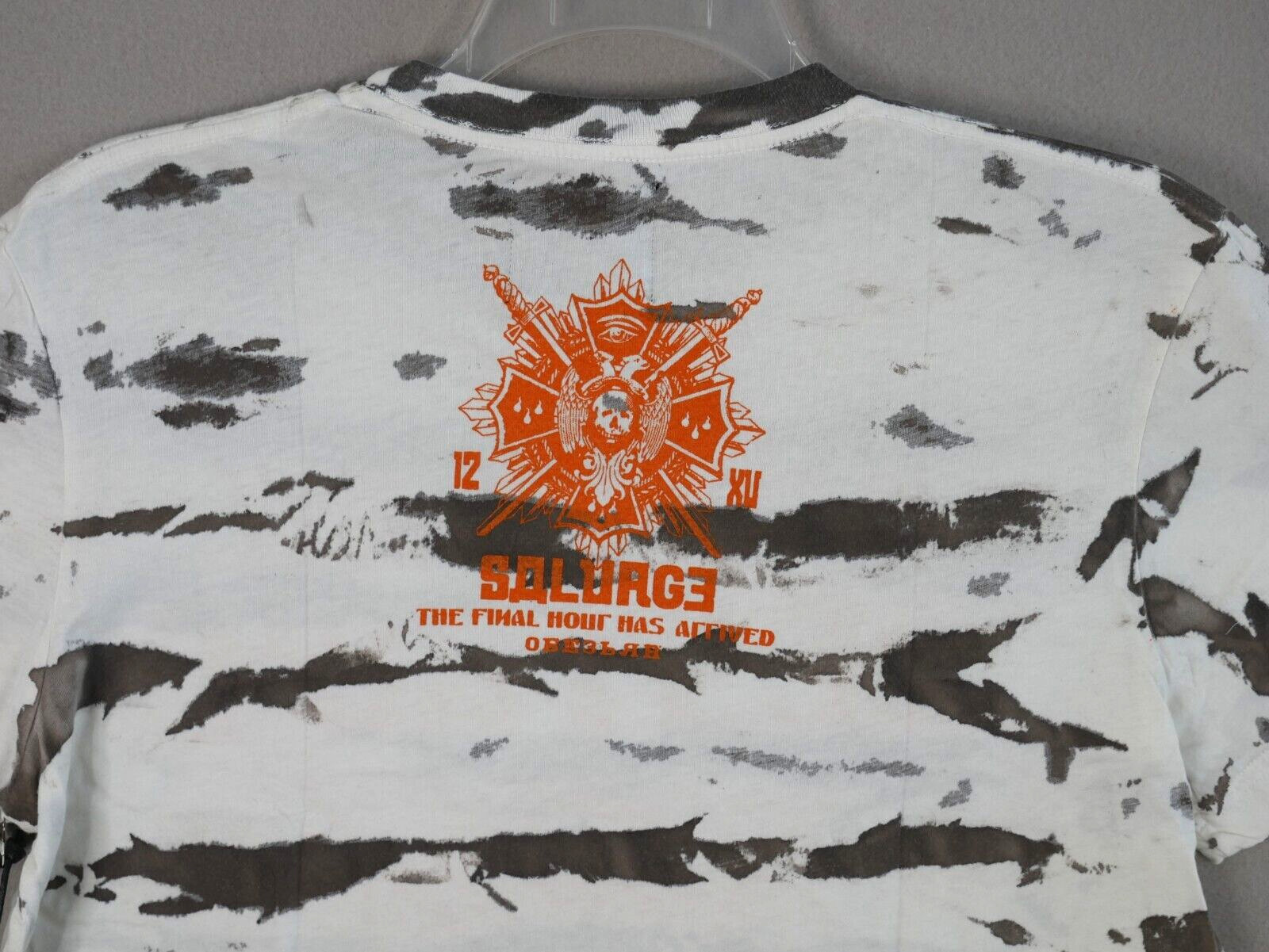 Genuine Vintage Salvage Brand T Shirt "SHOGUN" Rust V51T425 Size M gallery