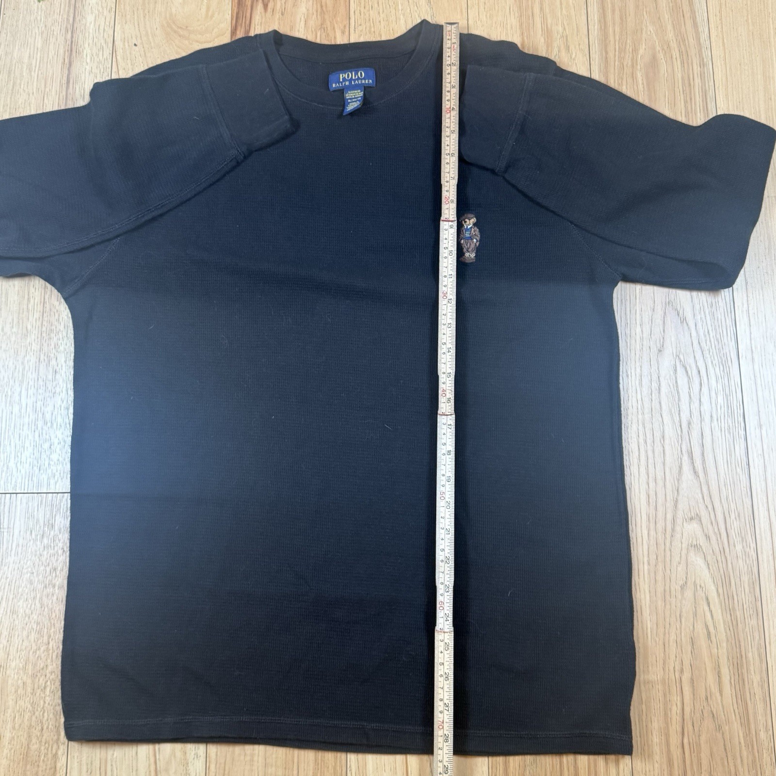 Polo Ralph Lauren Formal Bear Thermal Shirt Mens XL gallery